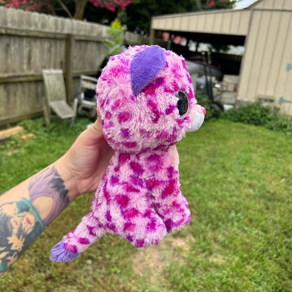 TY Beanie Boo Purple Leopard - Picture 2 of 8